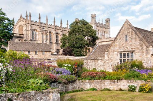 Canvas Print The War Memorial Garden at Christ Church College in Oxford