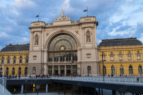 Budapesht , Hungary . Keleti Train Station photo
