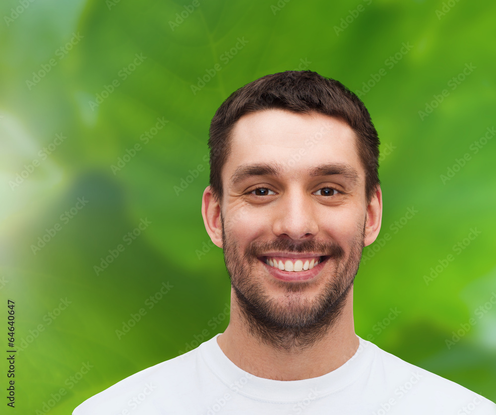 portrait of smiling young handsome man portrait of smiling young handsome man