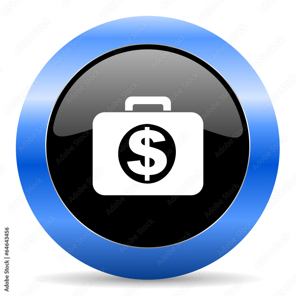 financial blue glossy icon financial blue glossy icon