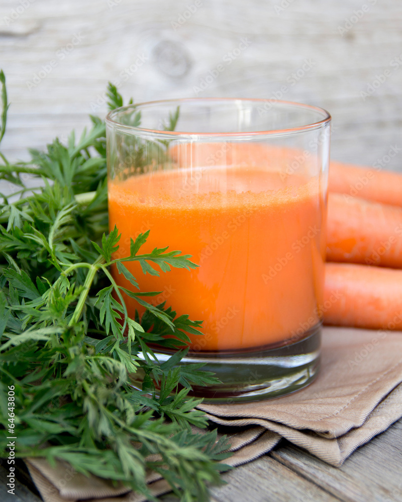 Fresh carrot juice Fresh carrot juice