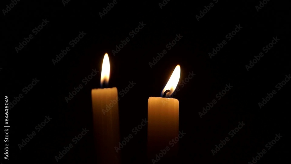 Candles in the dark Candles in the dark