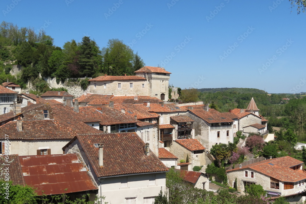 Charente - Vue sur Aubeterre-sur-Dronne