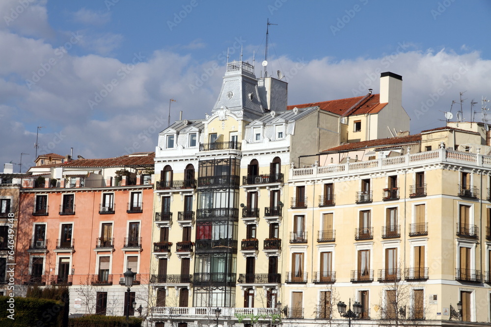 Oriente square Madrid