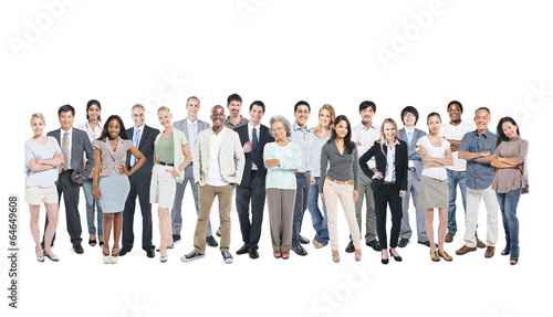 Group of Diverse Business People Posing