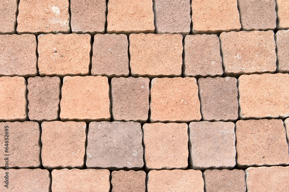 Obraz premium Facing building material