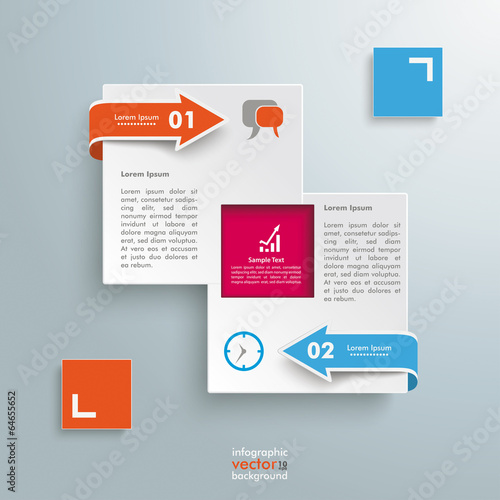 Rectangles E-Commerce Template 2 Arrows