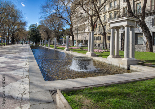 Madrid paseo de recoletos #64656268