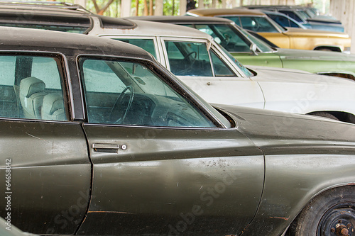 old rusty car © thewarit