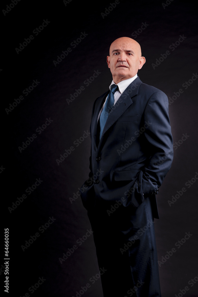 old bald businessman old bald businessman