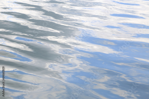 Water surface texture with long soft waves
