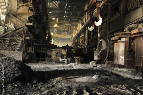 usine de fabrication d'acier