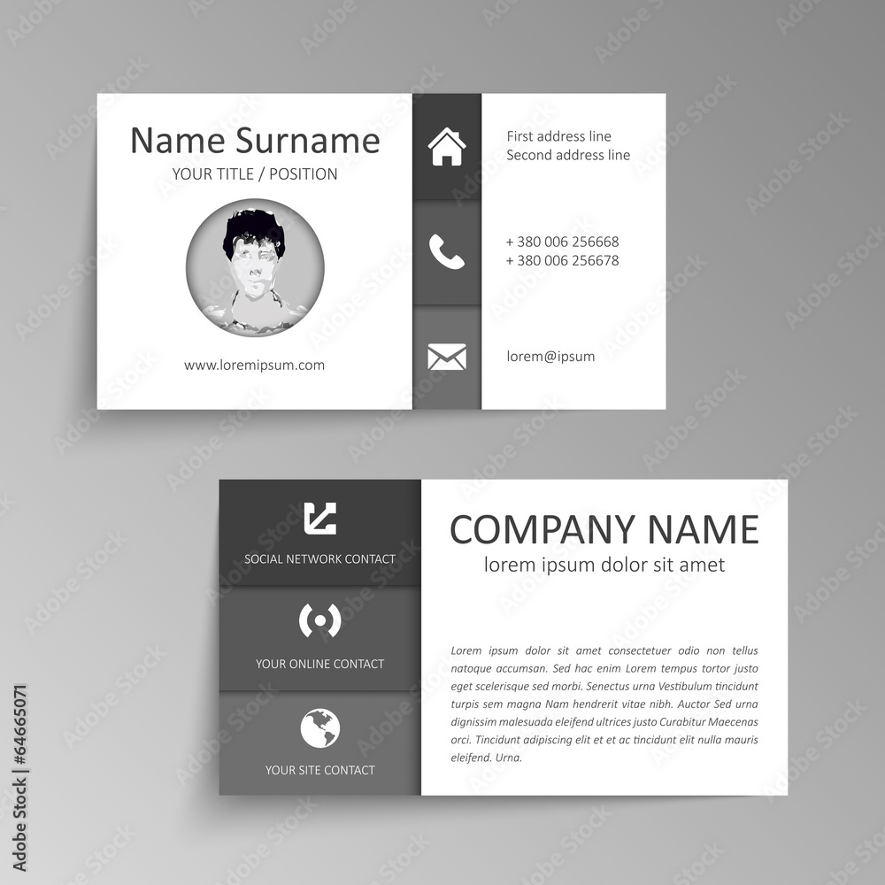 Business card Business card