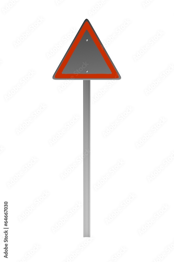 realistic 3d render of traffic sign realistic 3d render of traffic sign