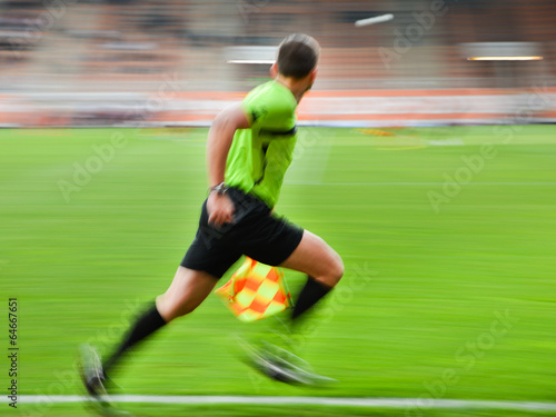 Obraz na płótnie Lines referee