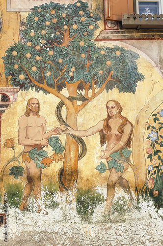 Ardez (Engadine): Adam and Eve