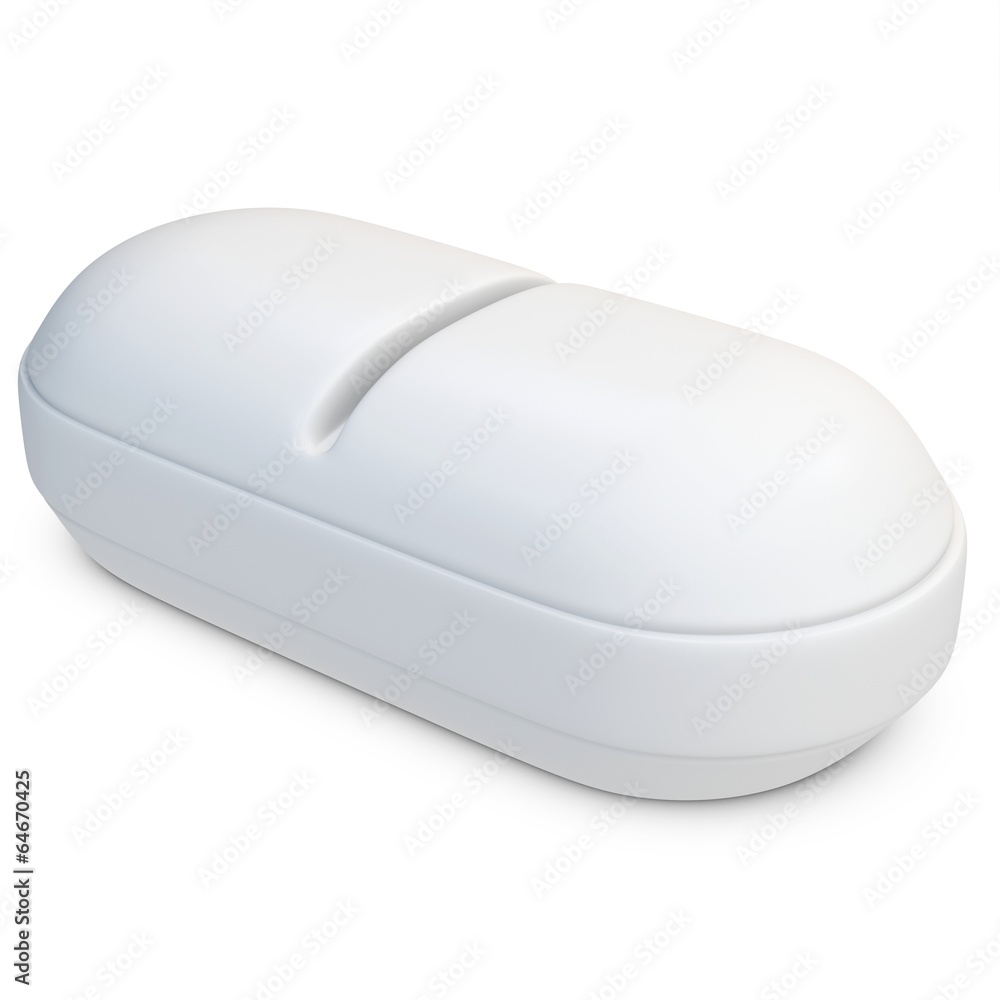 3d blank generic pill 3d blank generic pill
