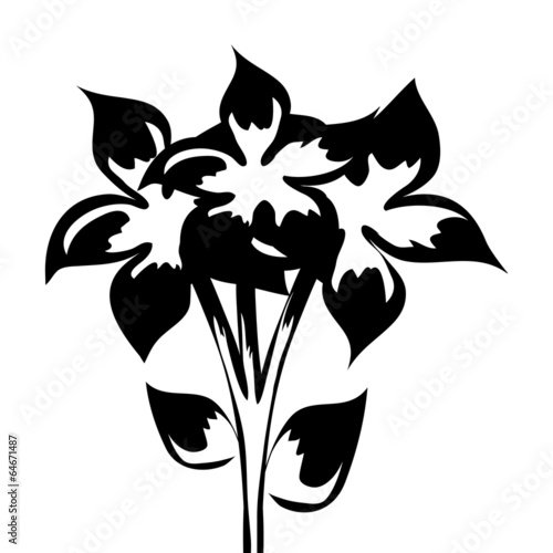 bouquet of flowers for design element