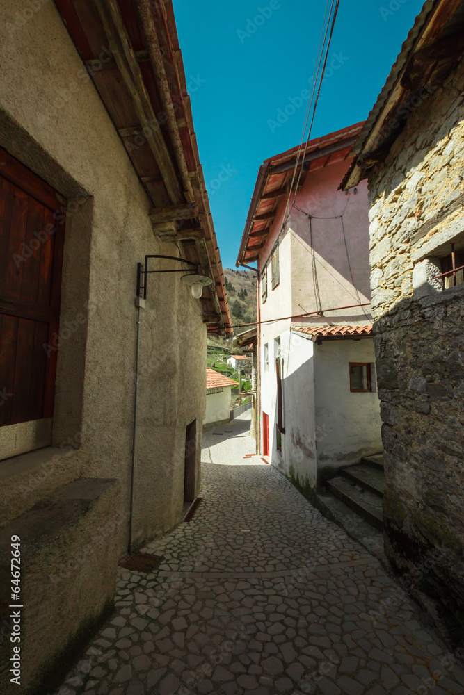 alley in the village
