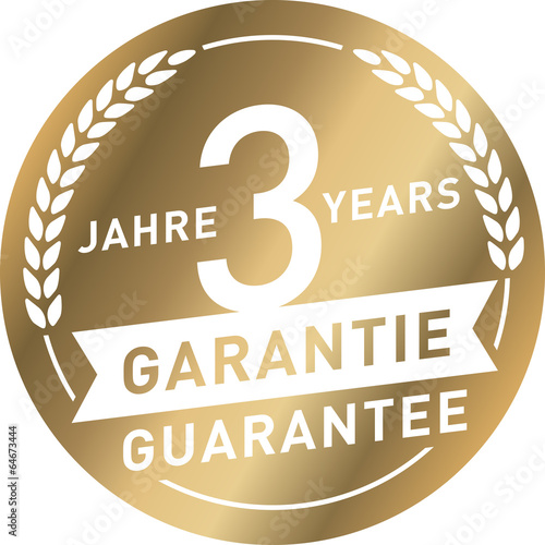 Siegel Gold 3 Jahre Garantie