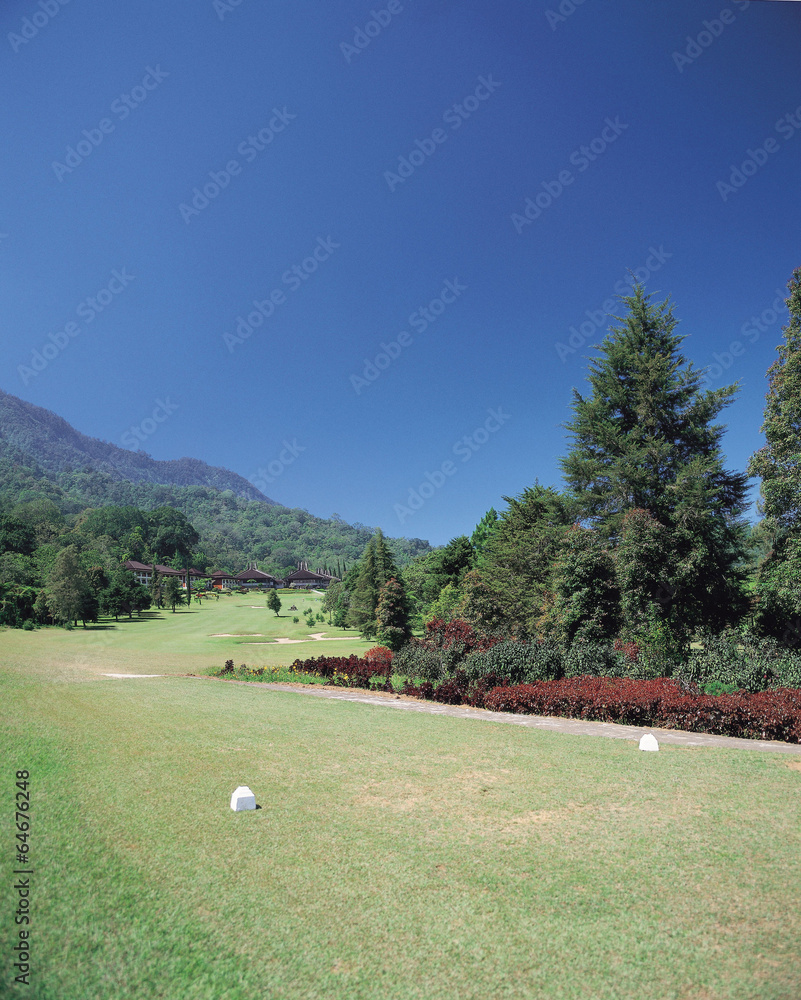 Naklejka premium 인도네시아 휴양지