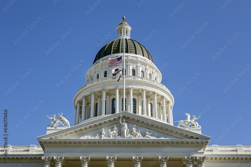Obraz premium Capitol Building in Sacramento, California