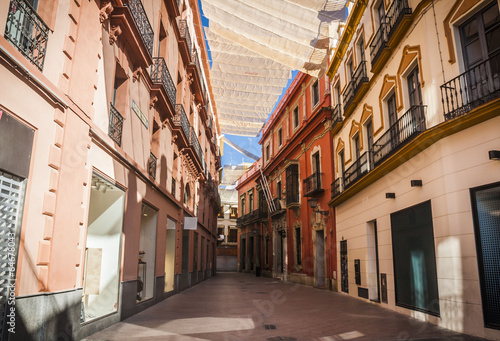 Street of old Spanish town Seville © anilah