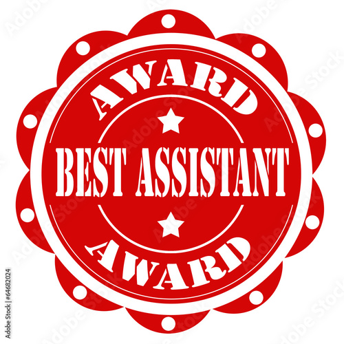 Best Assistant Award-label