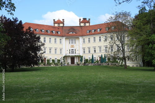 Blick zum Schloss Lübbenau