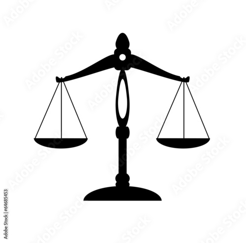 vector scale of justice