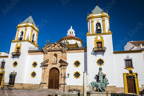 The plaza del Socorro, Ronda, Spain