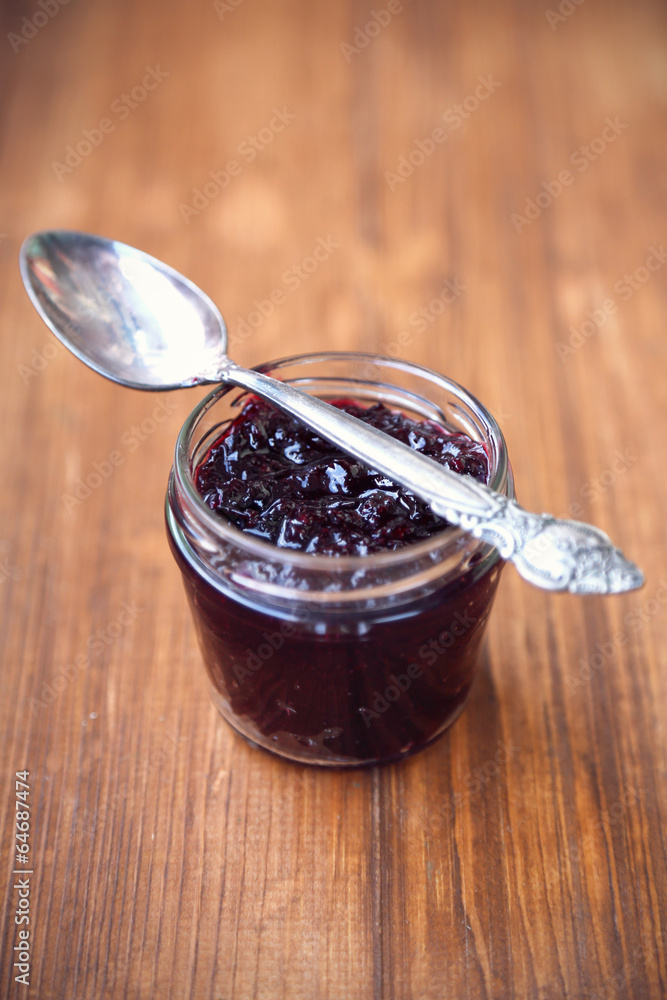 jam with spoon jam with spoon