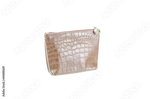 Woman leather bag isolated ...