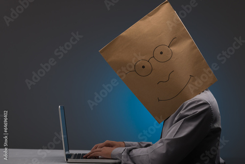 Obraz na plátně Paper-bag