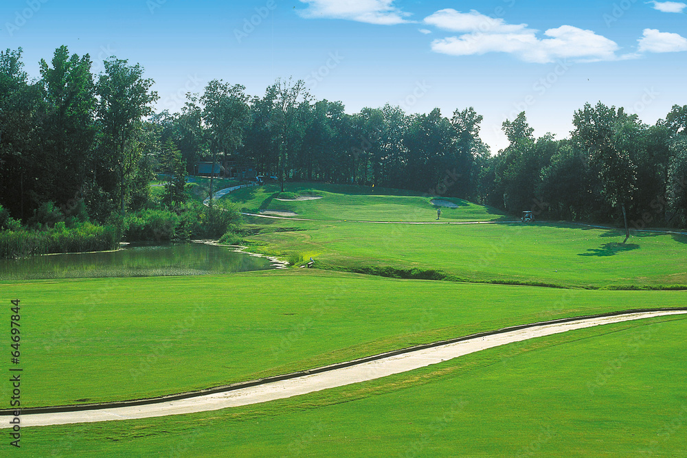 Obraz premium 골프장 풍경