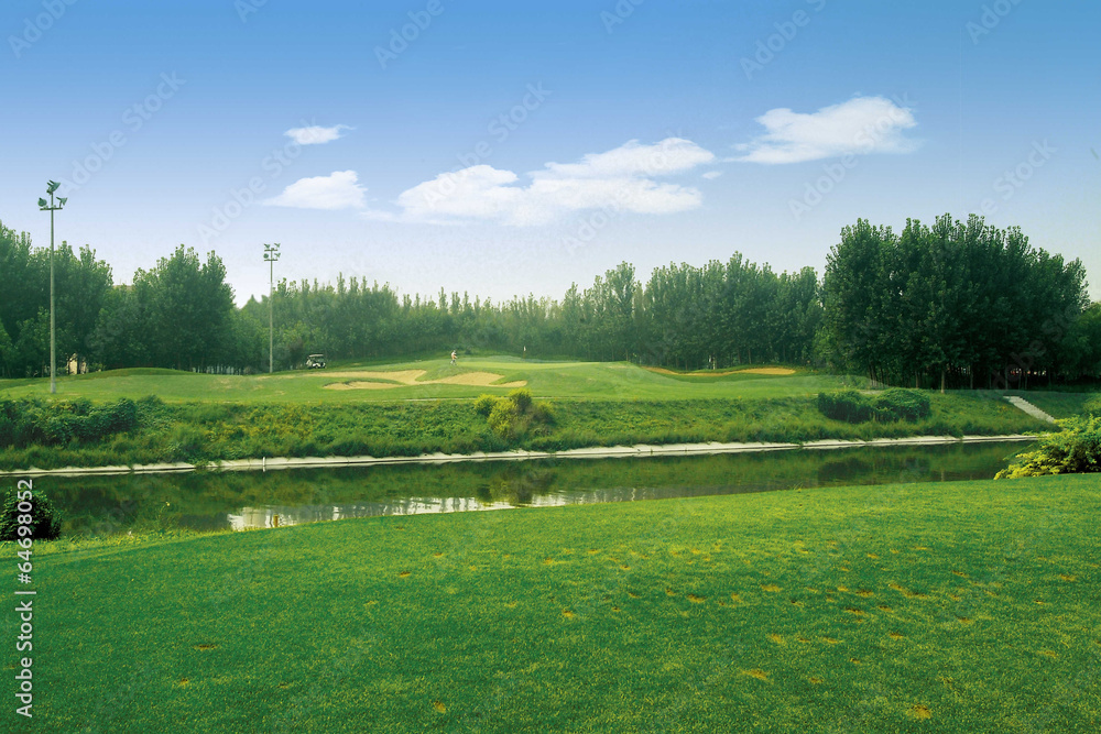 Obraz premium 골프장 풍경