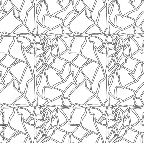 Seamless hand drawn pattern with eggshell texture
