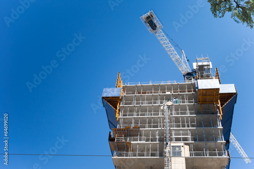 Photography Low angle view of an incomplete building, Toronto, Ontario, Cana