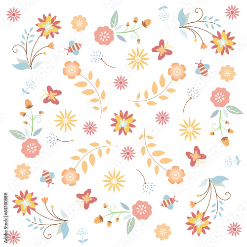 floral flower texture