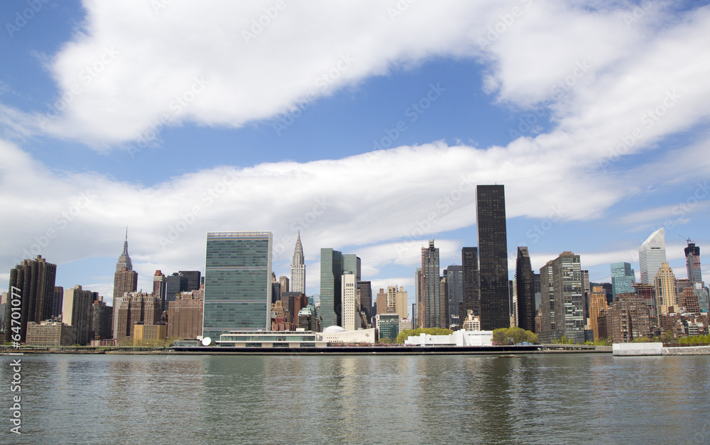 Obraz premium Midtown Manhattan skyline panorama
