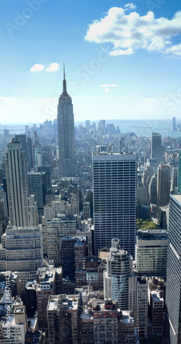Skyscraper in a city, Empire State Building, Lower Manhattan, Ne © bruno135_406