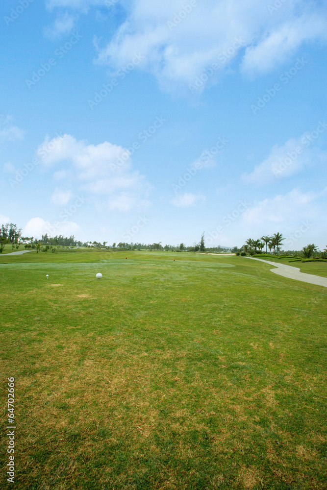 Fototapeta premium 골프장 풍경