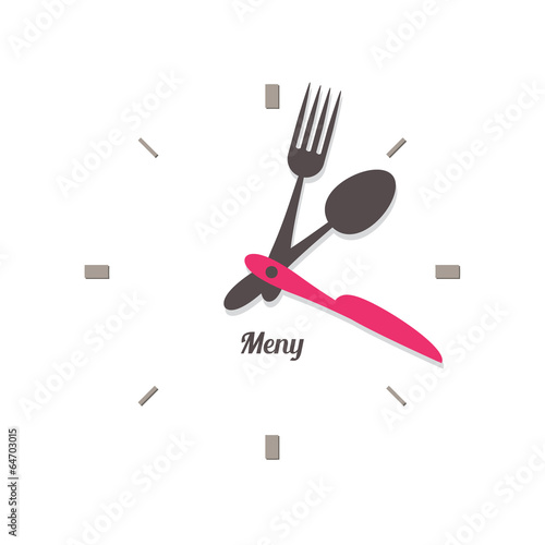 food time knife fork spoon