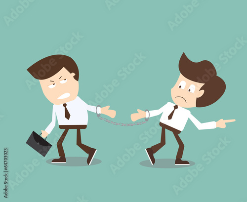 Thinking in different ways from business partner - Think differe