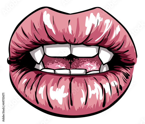 vampire mouth