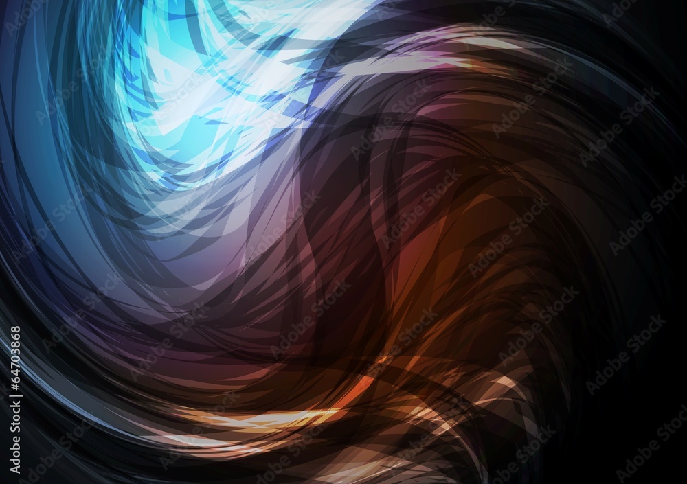 Modern concept waves vector background Modern concept waves vector background