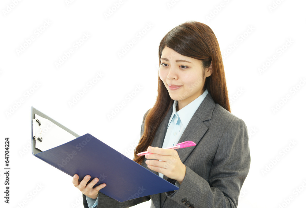 笑顔の女性 笑顔の女性