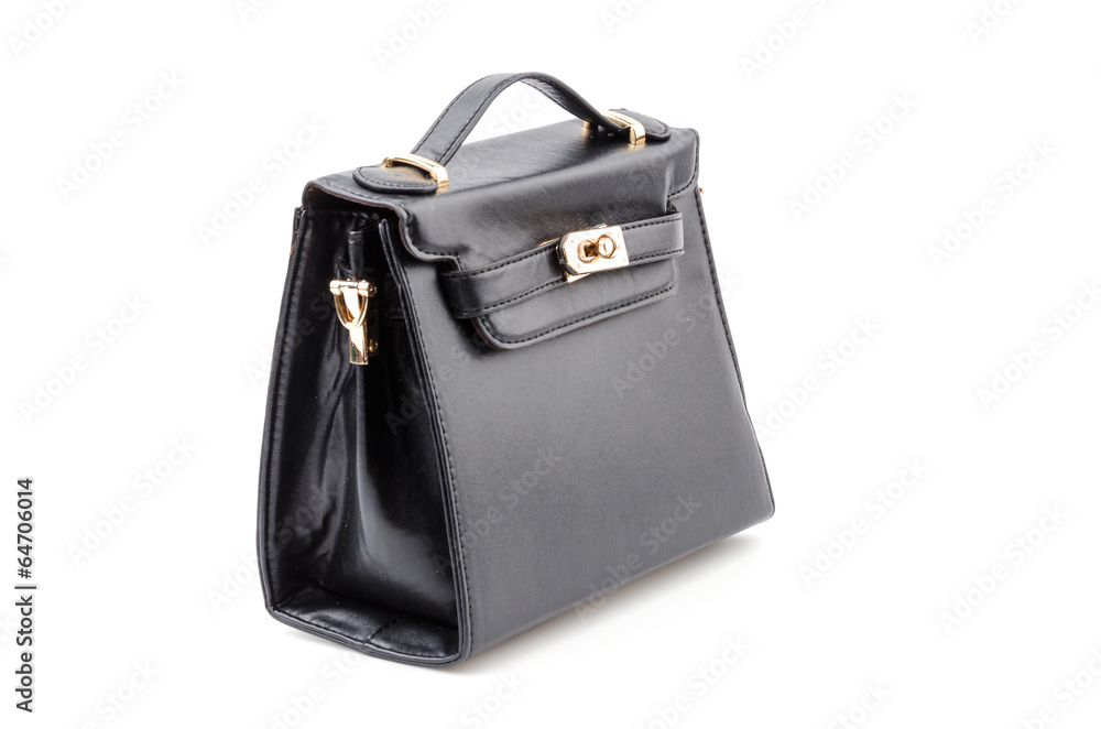 Handbag isolated white background Handbag isolated white background