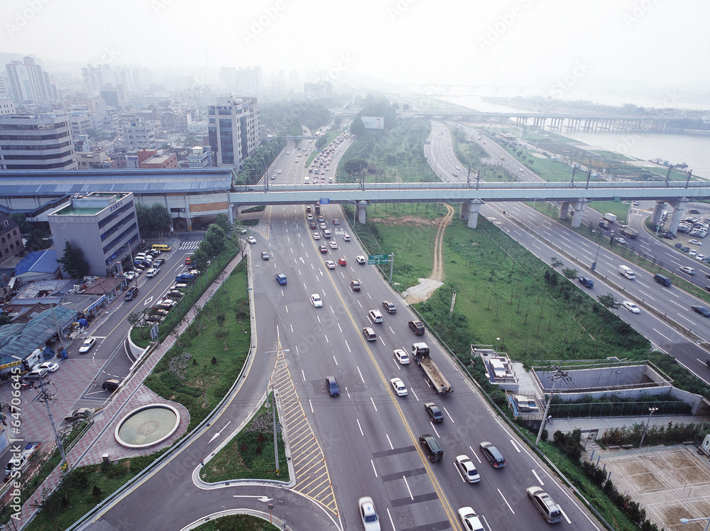 Fototapeta premium 서울풍경