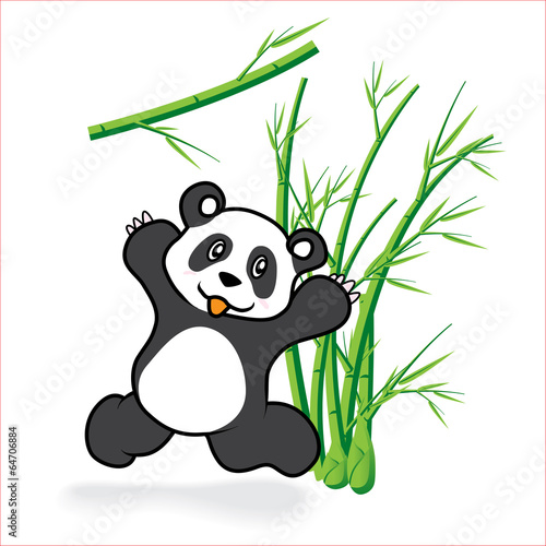 Fototapeta Naklejka Na Ścianę i Meble -  Panda 05